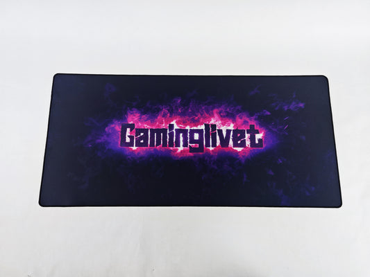 RobTheSir "Neon Blaze" XL Desk Mat (OBS: FORHÅNDSSALG MED SIGNATUR)